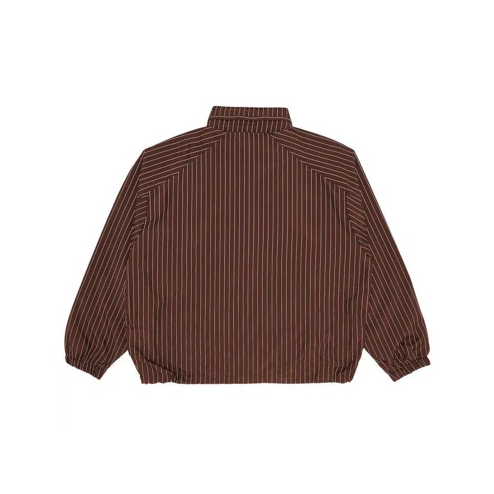 Трековые куртки Supreme Reflective Pinstripe Track Jacket 'Brown' 2