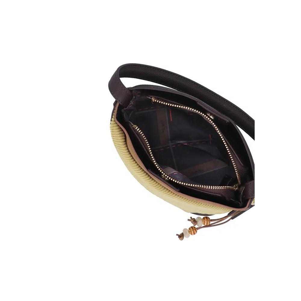 Сумка через плечо Ivy Charm Top Handle - Темный кофе 4