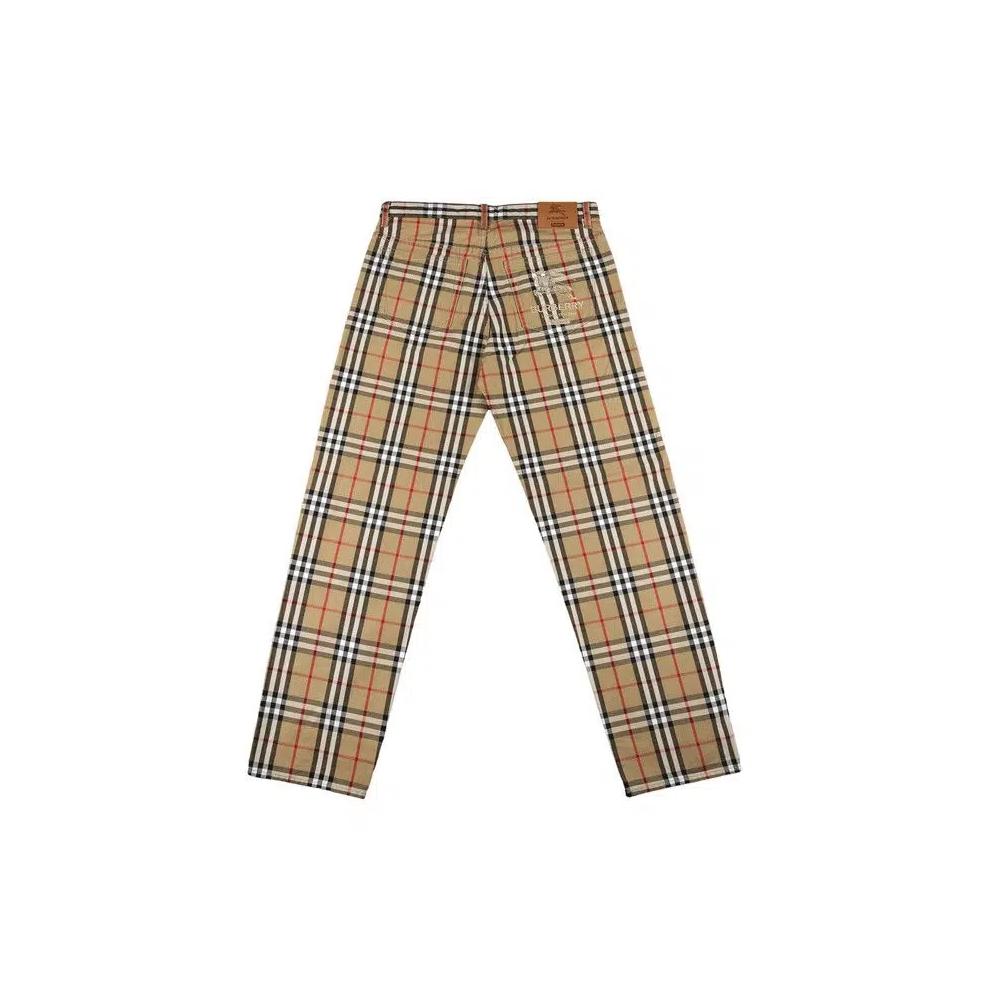 Джинсы Supreme x Burberry Regular Jean 'Beige' 2