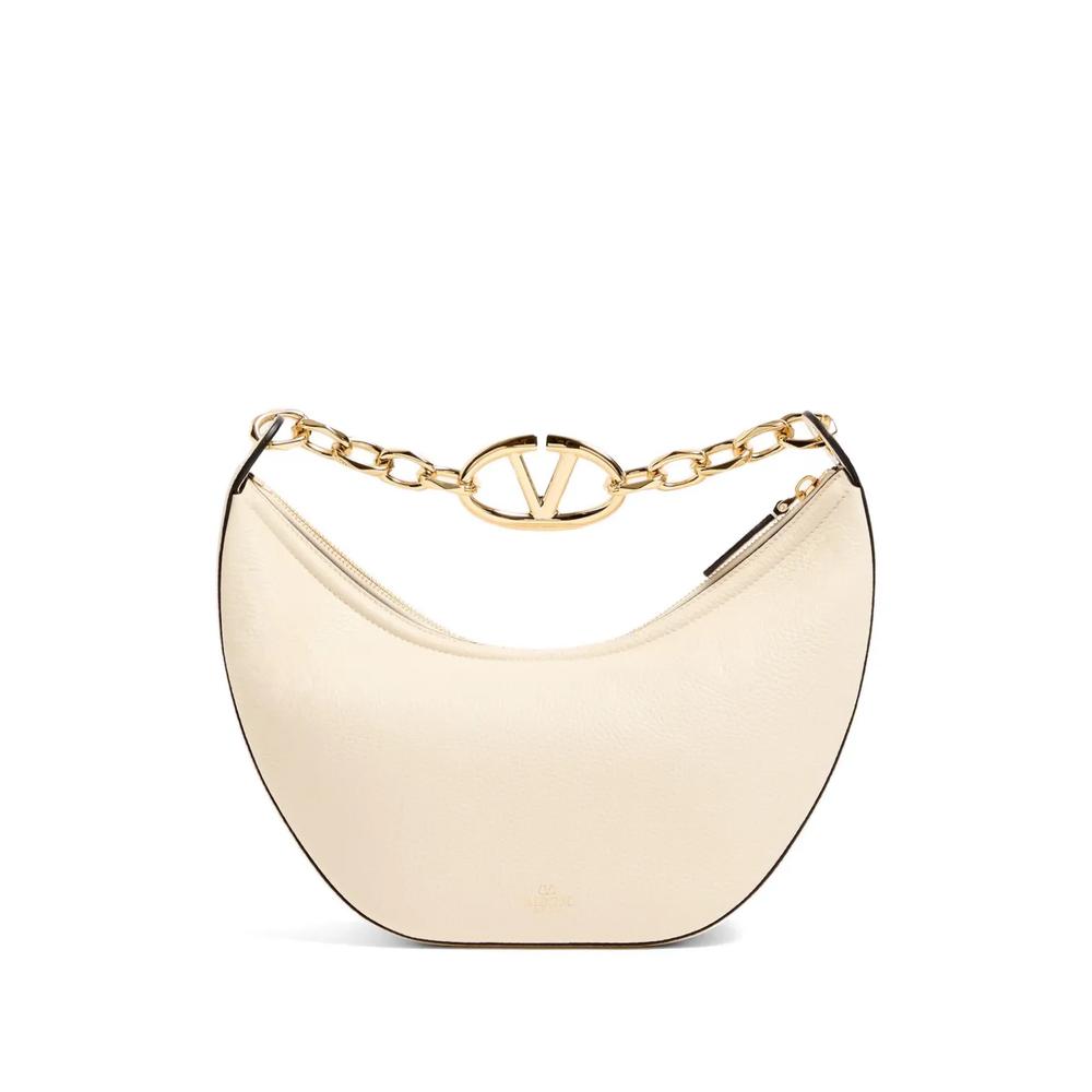VLogo Moon small  bag in grainy calfskin with chain 2