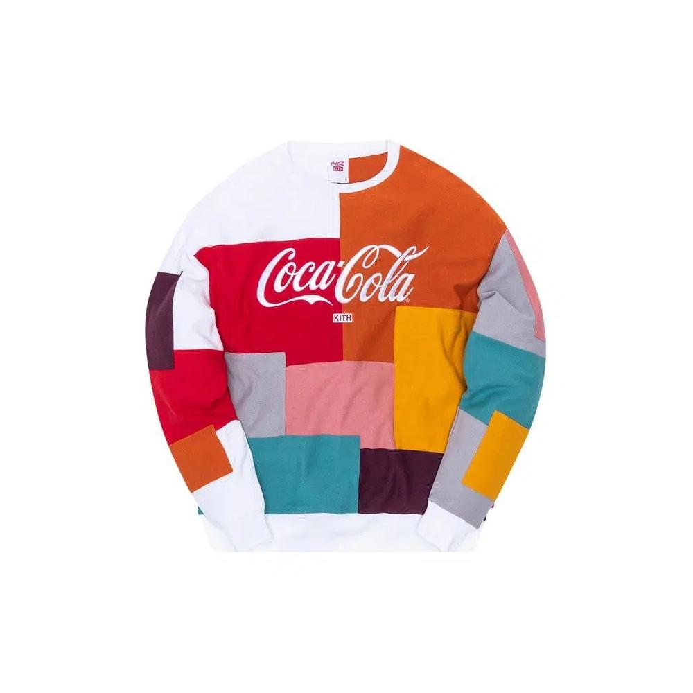 Свитеры с круглым вырезом Kith x Coca-Cola Crewneck 'Multicolor' 1