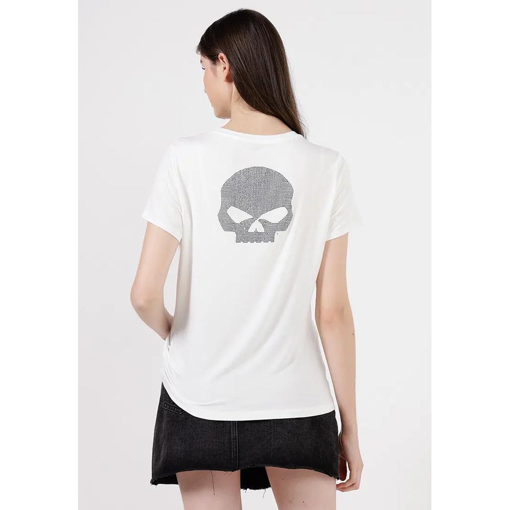 Harley-Davidson® Willie G™ Skull Bling V-образный вырез 2