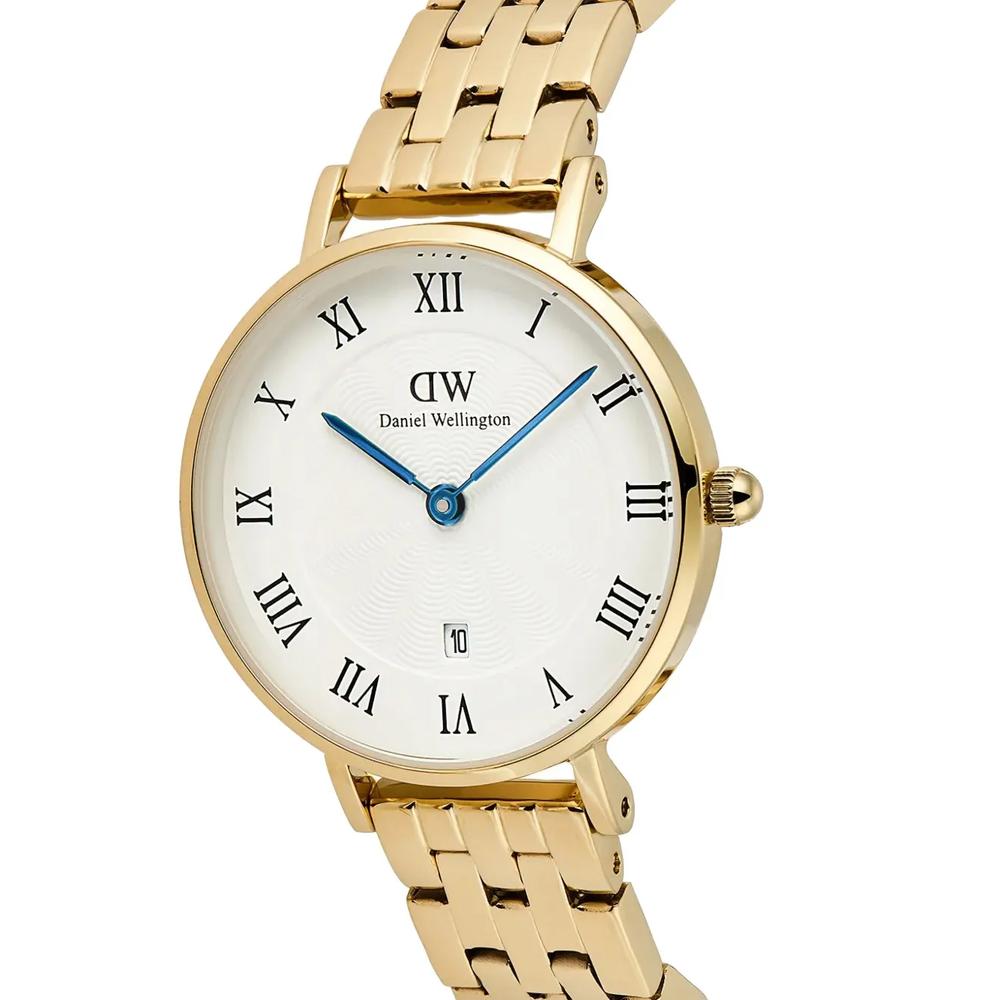 Наручные часы Petite & Quadro Roman Numerals Date 28 мм 2
