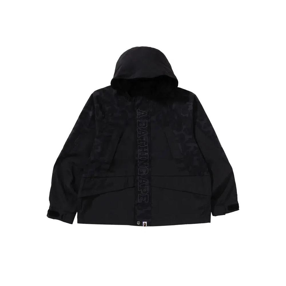 Верхняя одежда BAPE Camo Panel Snowboard Jacket 'Черный' 3