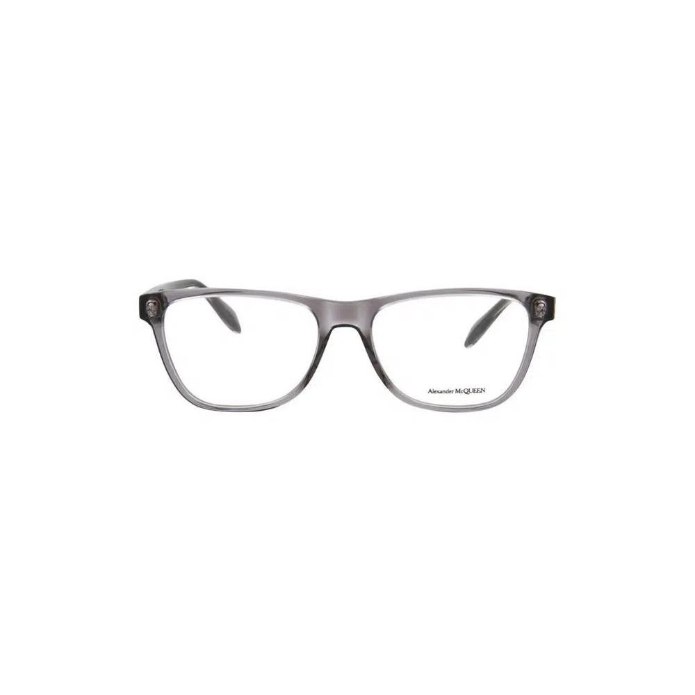 Очки Alexander McQueen Square-Frame Acetate Optical Frames 'Grey Transparent' 1