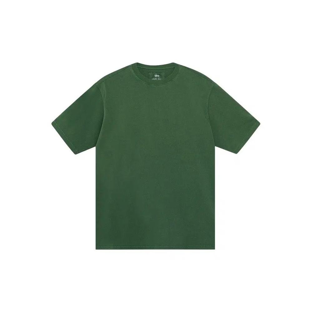 Топы Stussy Garment Dyed Ss Tee 'Зеленый' 1