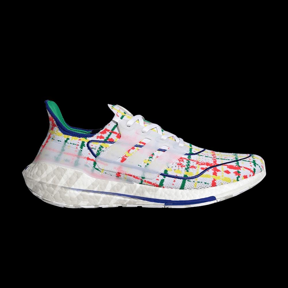 Кроссовки Palace x adidas UltraBoost 21 'White Multicolor' 1