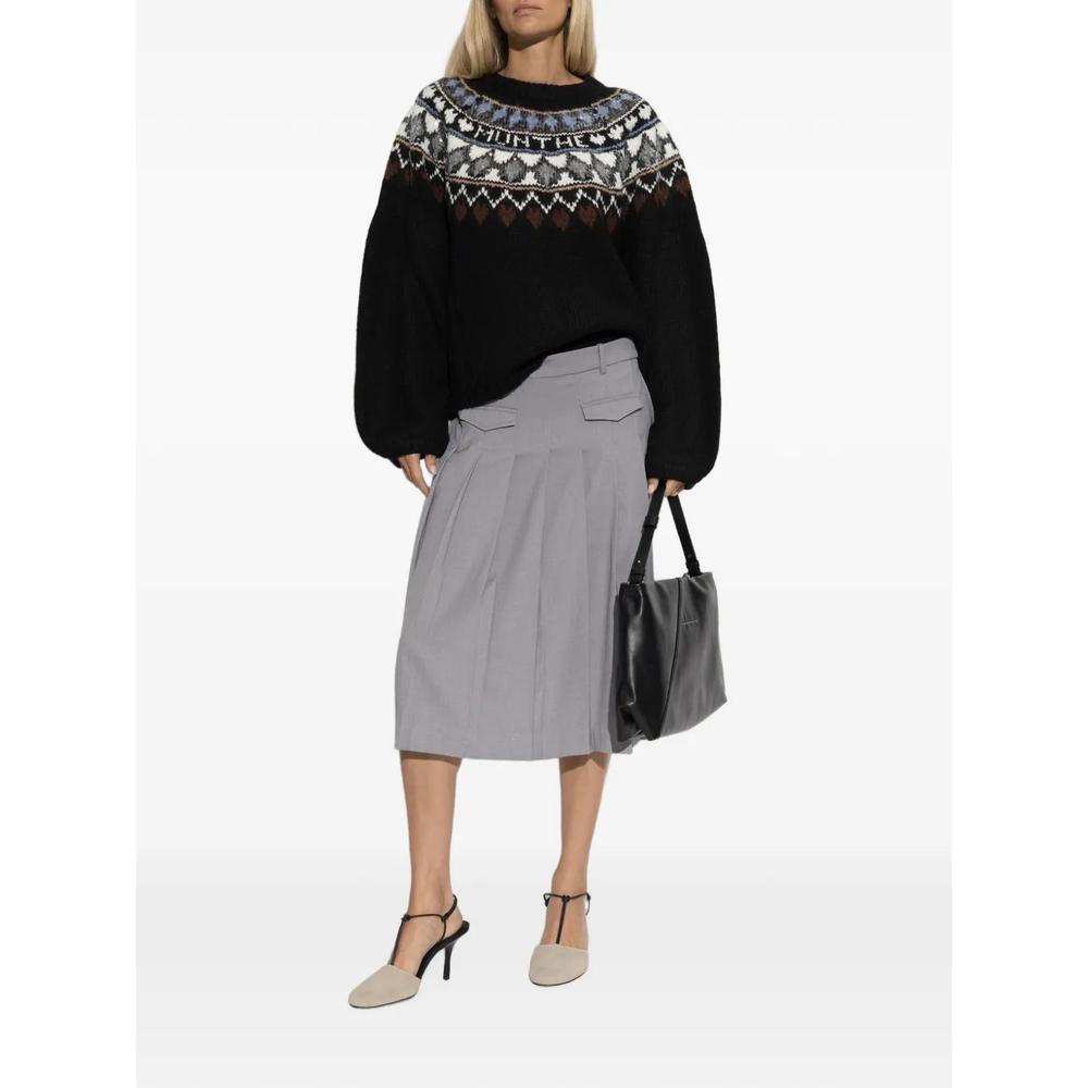 Vironicae pleated midi skirt 2