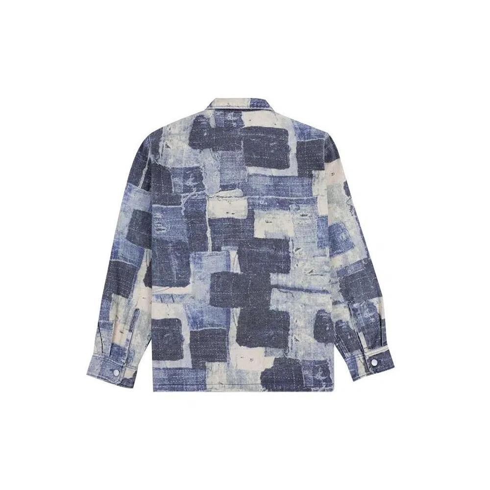 Куртка Outerwear Pleasures Boro Work Jacket 'Indigo' 2