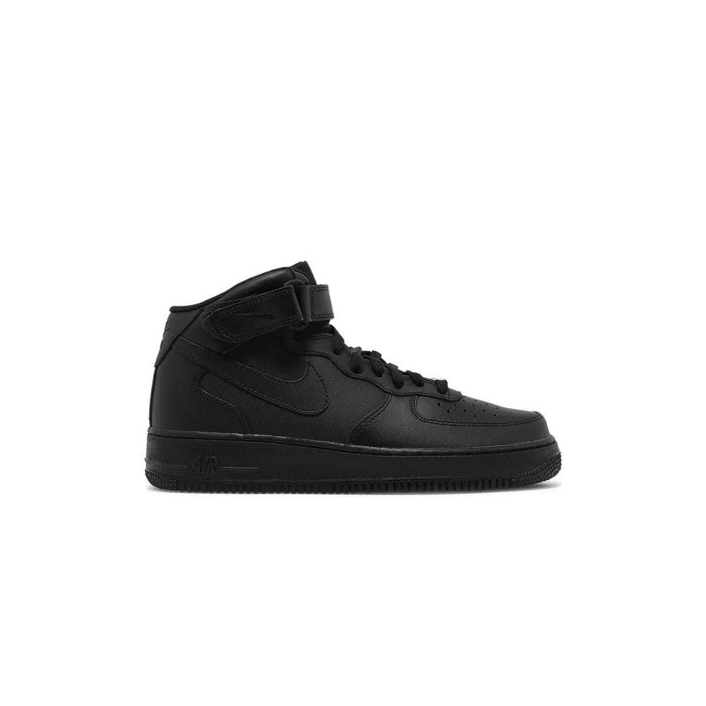 Кроссовки Nike Air Force 1 Mid '07 'Triple Black' 1
