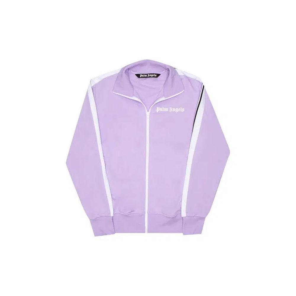 Трековые куртки Palm Angels Classic Track Jacket 'Сирень/Белый' 1