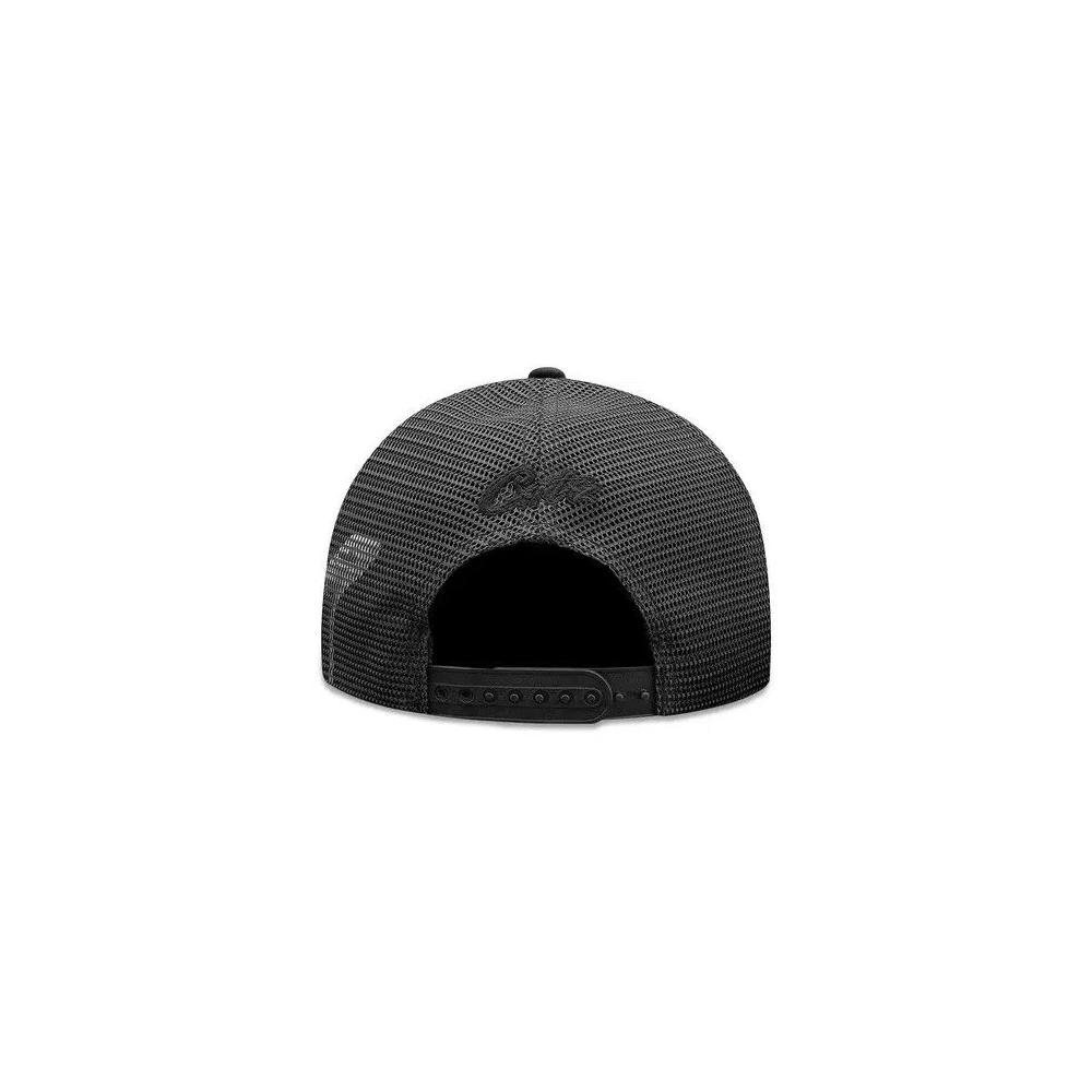 Кепки-тракеры Corteiz Alcatraz Puff Print Trucker Hat 'Triple Black' 2
