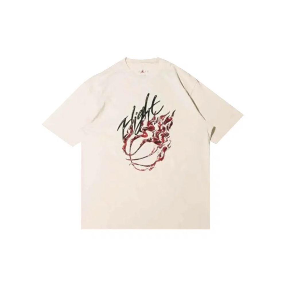 Топы Air Jordan x Travis Scott Flight Graphic Tee 'Cream' 1
