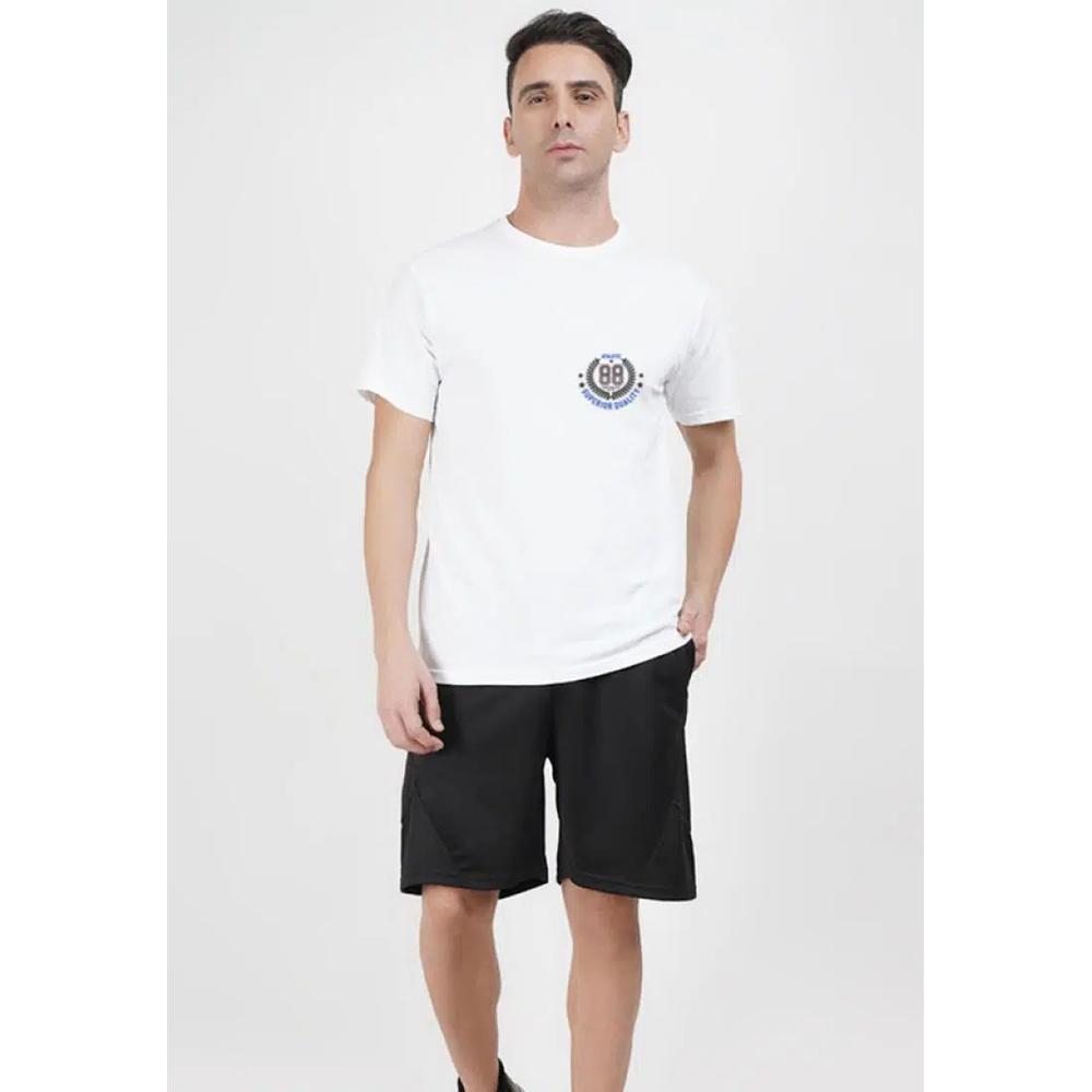 Футболка с принтом Superior Quality Graphic White Cotton Short Sleeve Regular Fit Tee 2