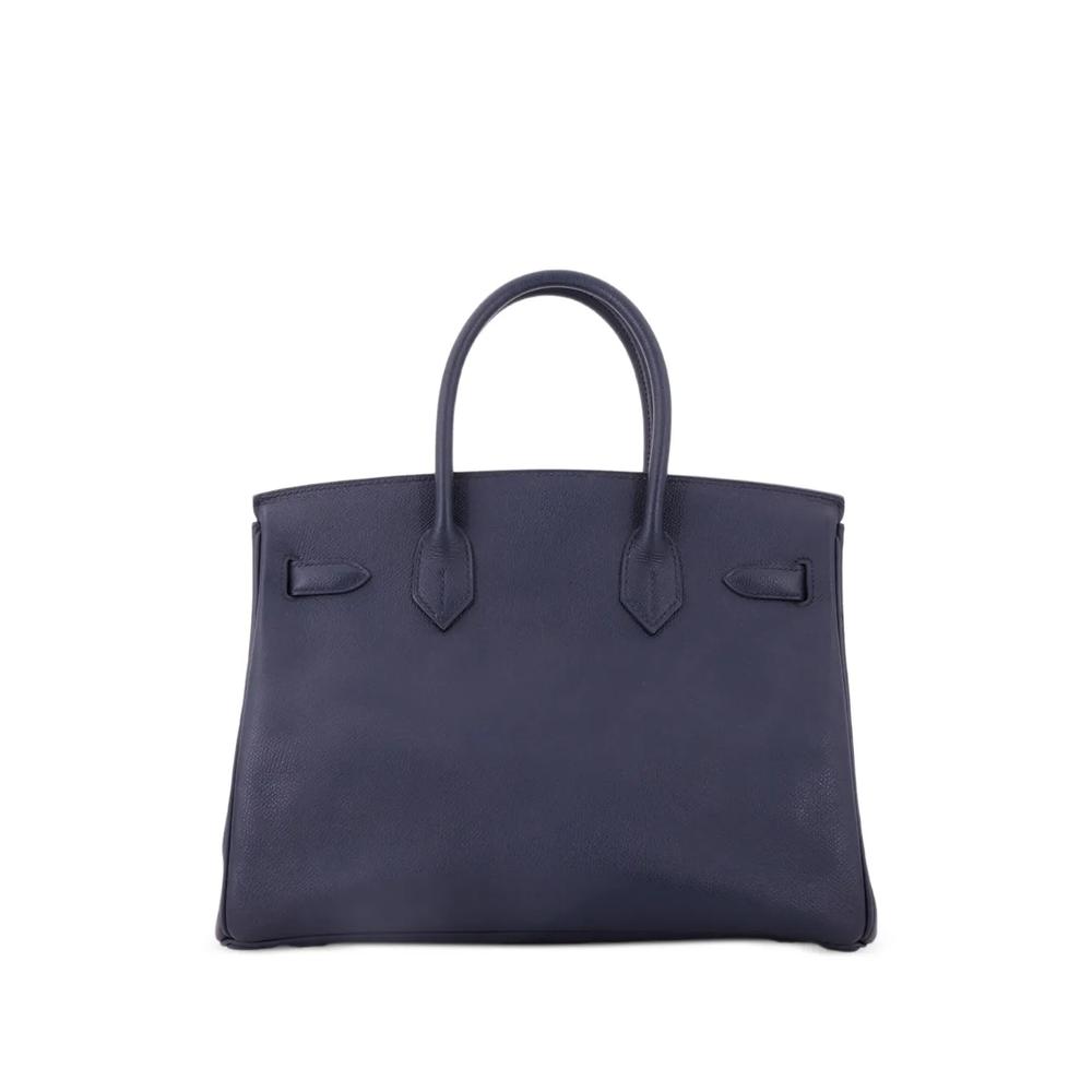 Сумка-сэтчел Birkin Handbag Blue Epsom with Gold Hardware 30 2