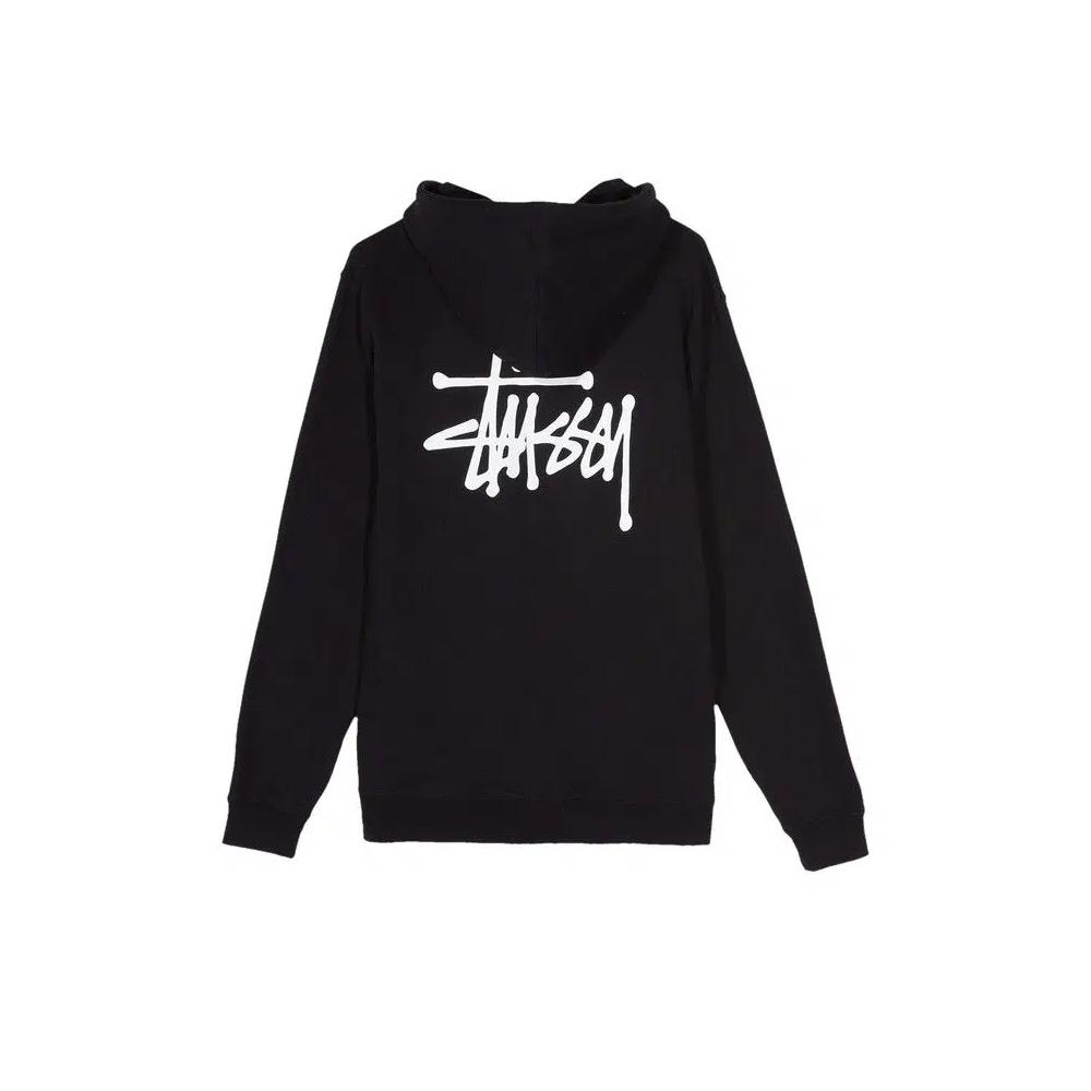 Толстовки на молнии Stussy Basic Stussy Zip Hood 'Black' 2