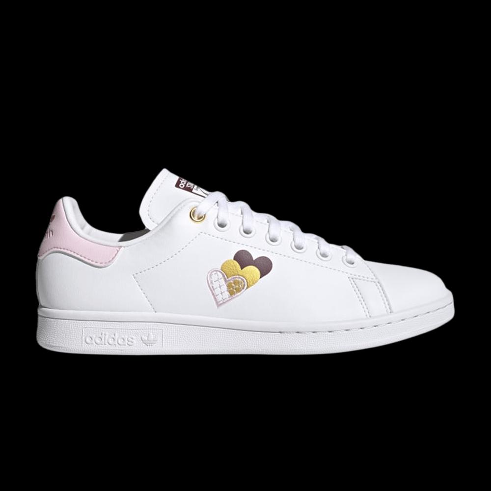 Кроссовки Adidas Wmns Stan Smith 'Hearts - Clear Pink' 1