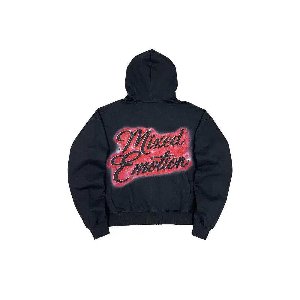 Худи Mixed Emotion Unveiled Hoodie Blk 'Black' 2