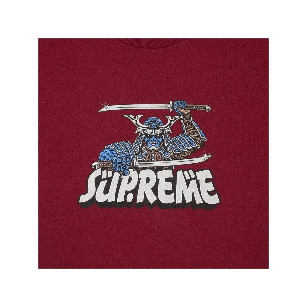 Футболки Supreme Samurai Tee 'Cardinal' 3
