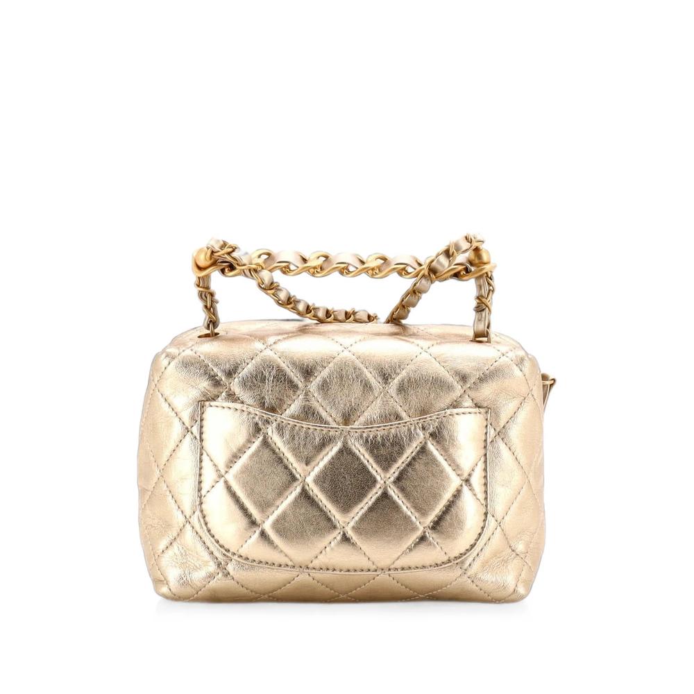 Bowling Bag Quilted Calfskin Mini shoulder bag 2