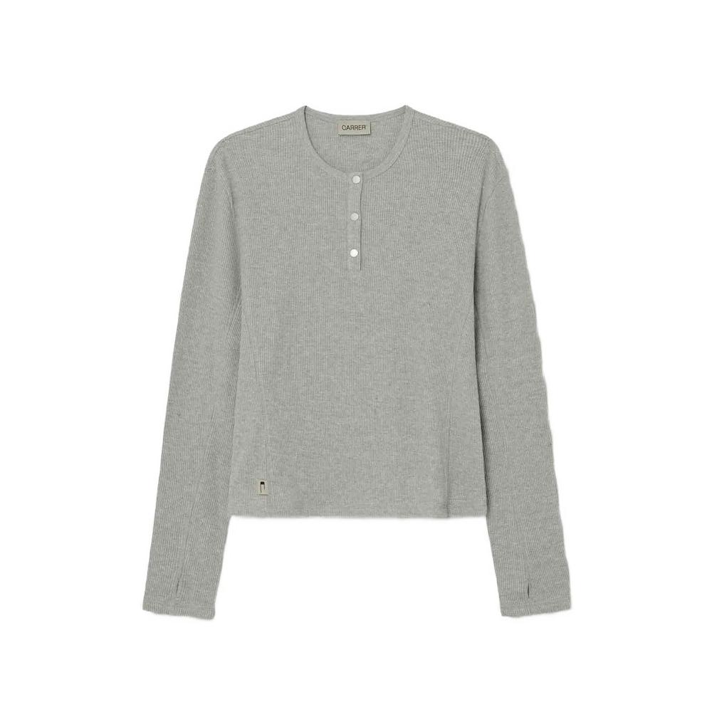 Lis Henley long-sleeve T-shirt 1