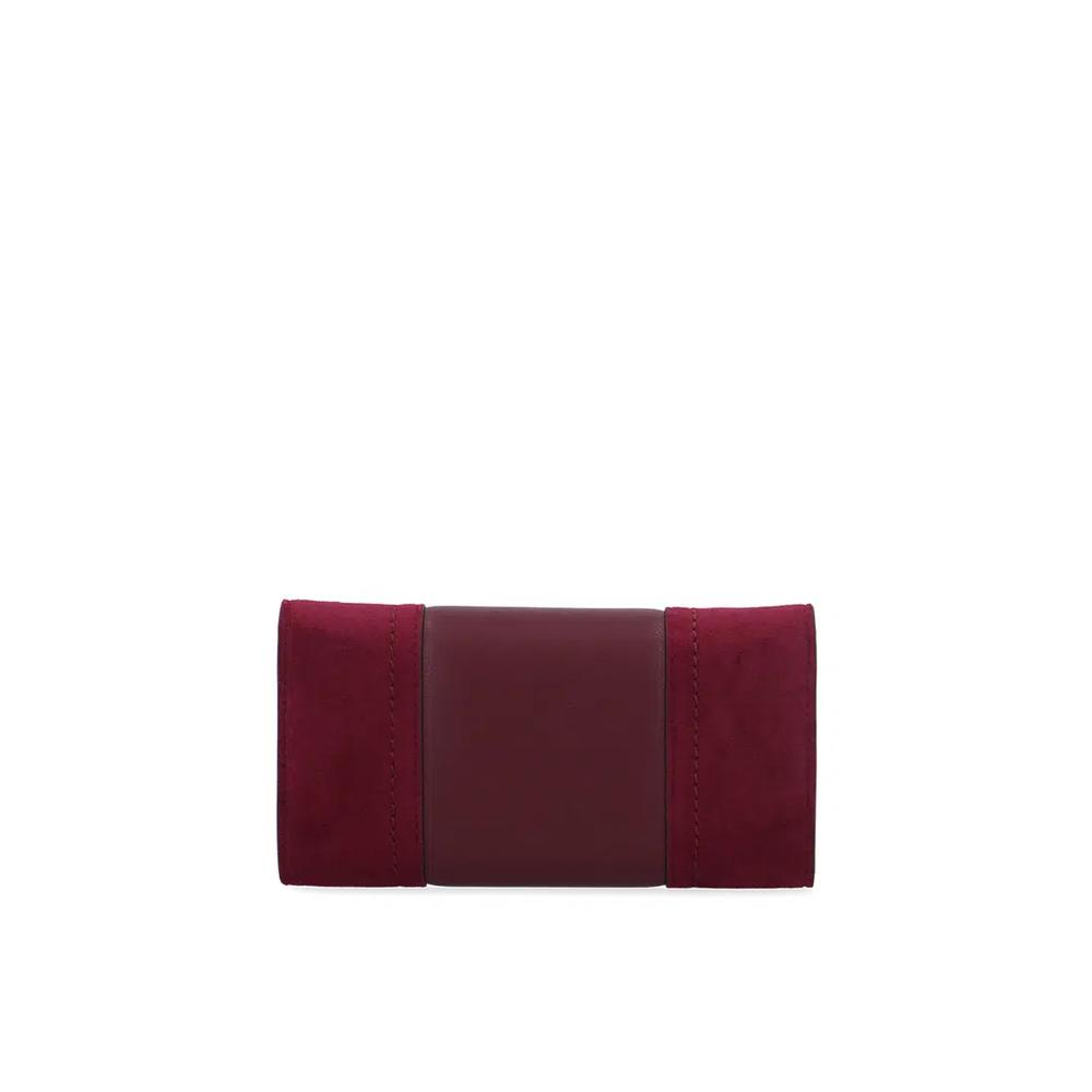 Bordeaux Ava 2-сложный кошелек - Бордовый 2