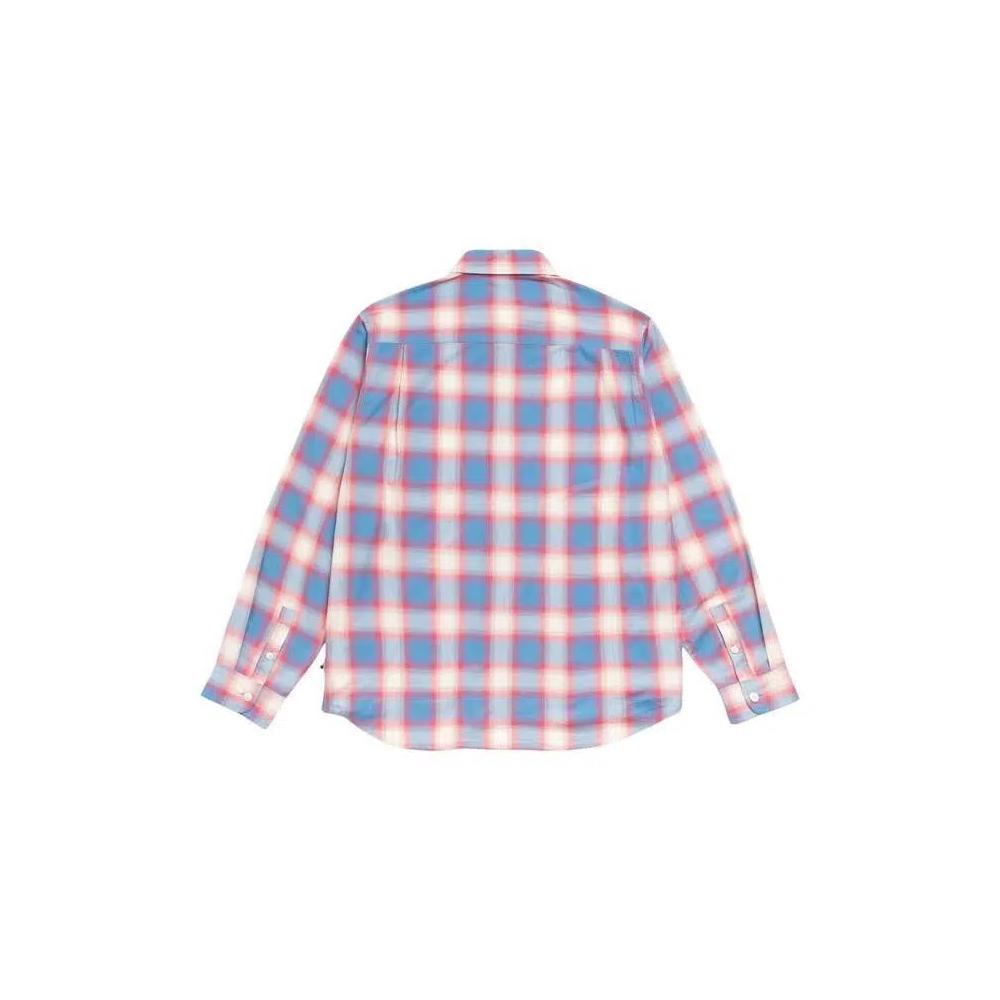 Рубашки на пуговицах Stussy Beach Ombre Plaid Shirt 'Blue' 2