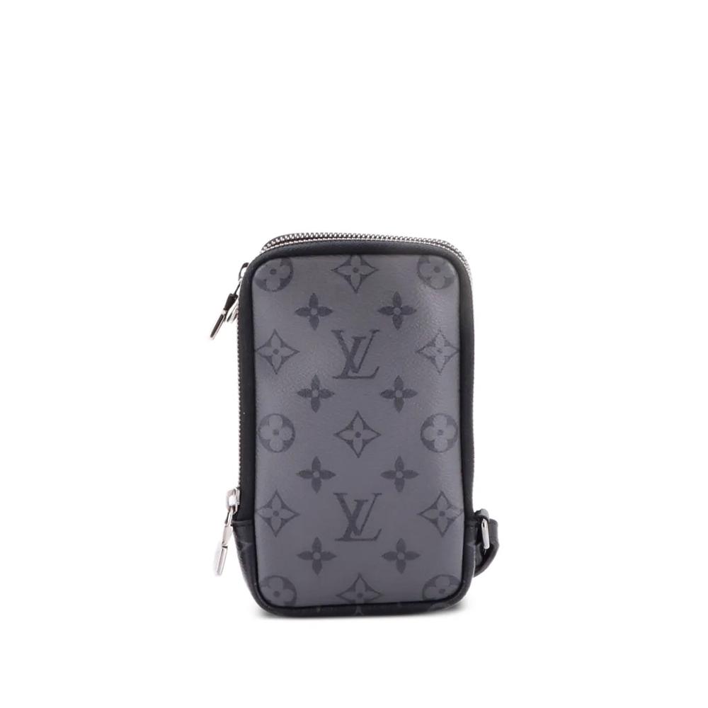 Клатч Double Phone Pouch Reverse Monogram Eclipse Canvas 2