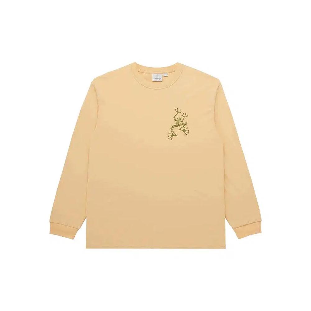 Футболки с длинным рукавом Gramicci Sticky Hands Long-Sleeve Tee 'Mango' 1