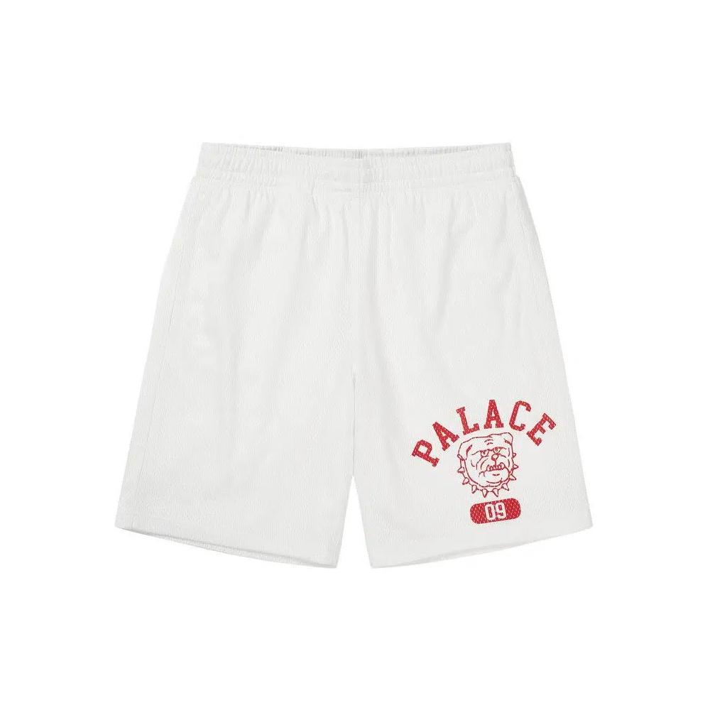 Шорты Palace Bulldog Mesh Short 'Белый' 1