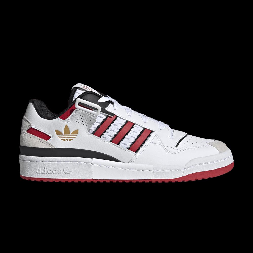 Кроссовки Adidas Forum Exhibit Low 'White Scarlet' 1