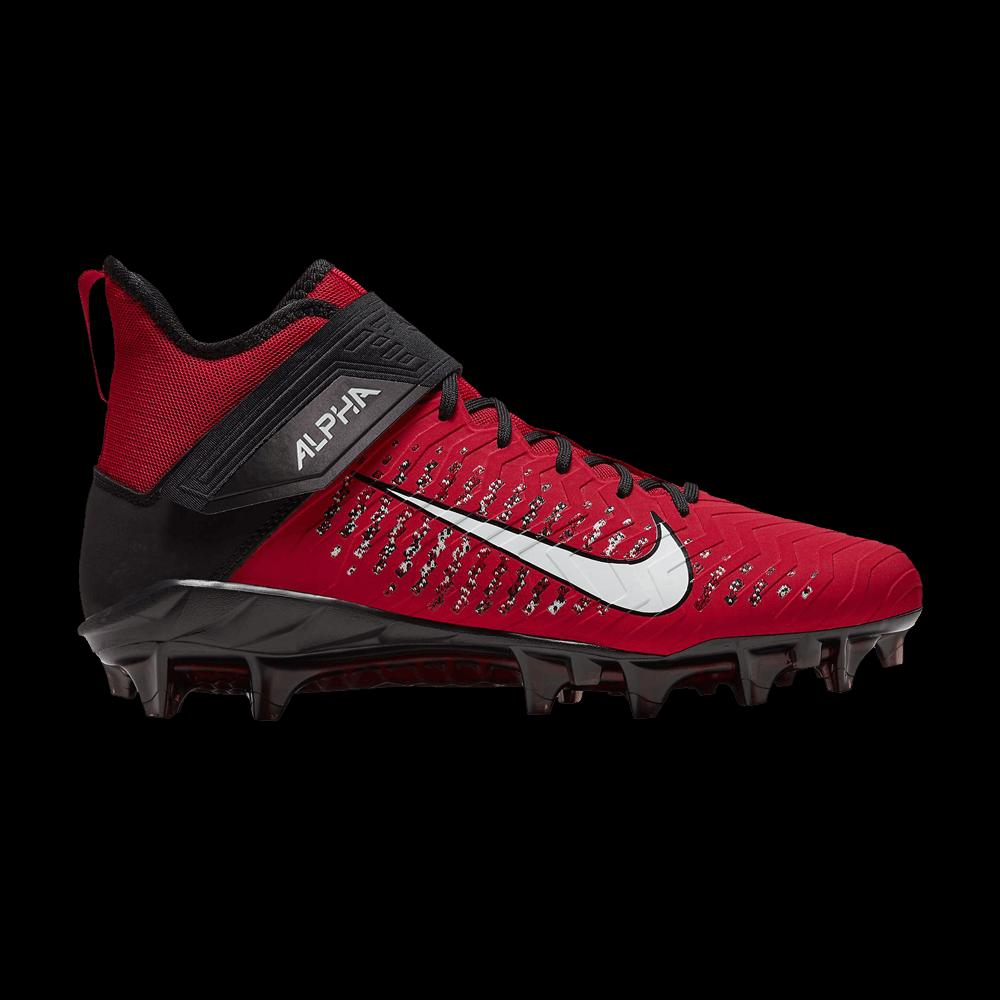 Бутсы Nike Alpha Menace Pro 2 Mid 'University Red Black' 1