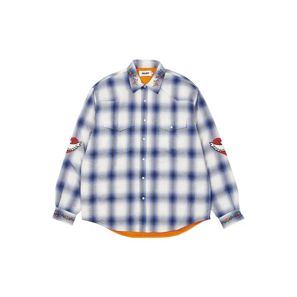 Рубашки на пуговицах Palace Dove Shirt 'Синий' 1