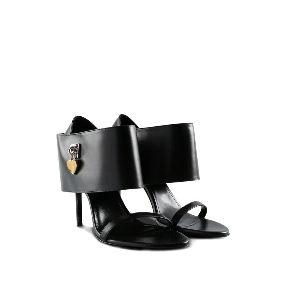leather heeled sandals 2