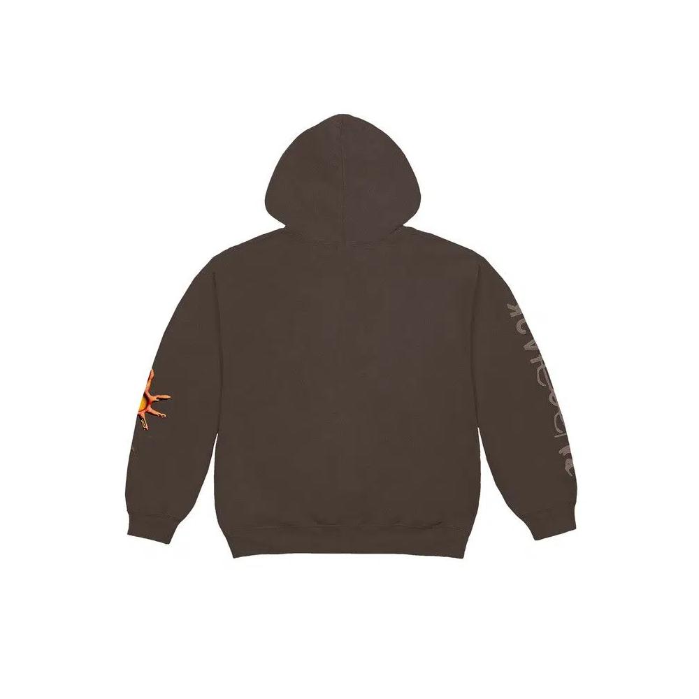 Толстовки на молнии Cactus Jack by Travis Scott Reverse Dog Zip Up Hoodie 'Brown' 2