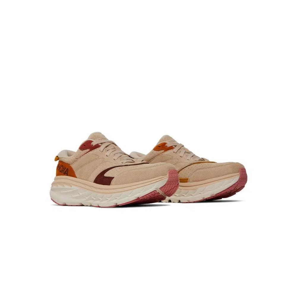 Кроссовки HOKA Bondi L Suede 'Shifting Sand' 8
