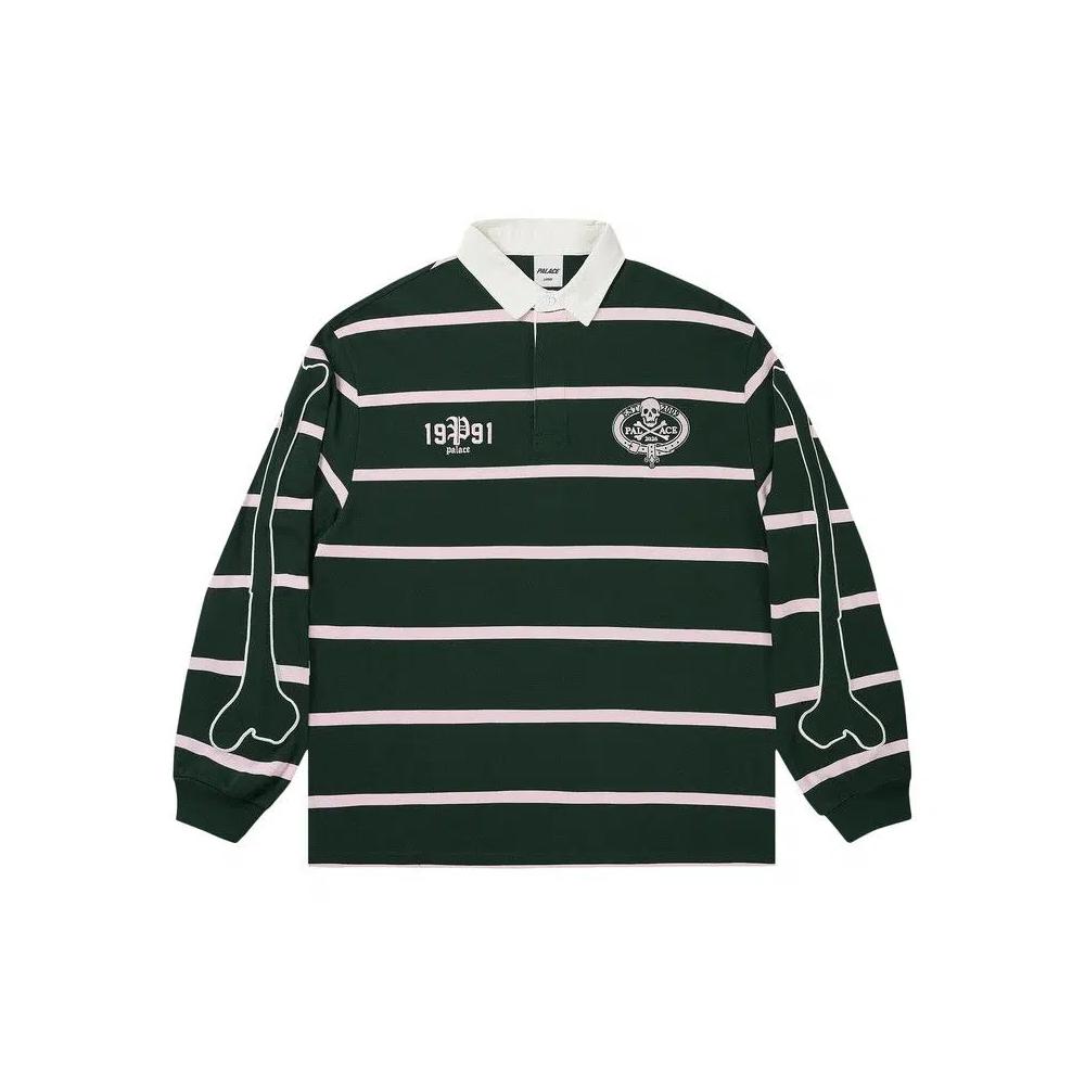 Поло Palace Skull Crest Rugby 'Olive' 1