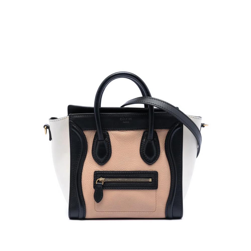 Кожаная сумка-сэтчел Nano Tricolor Luggage Tote (2013 год) 1