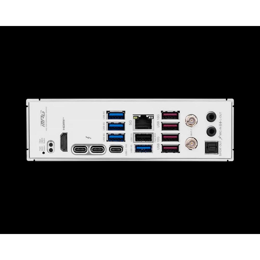 MSI MPG Z890 EDGE TI WIFI ATX белая материнская плата (DDR5) 5