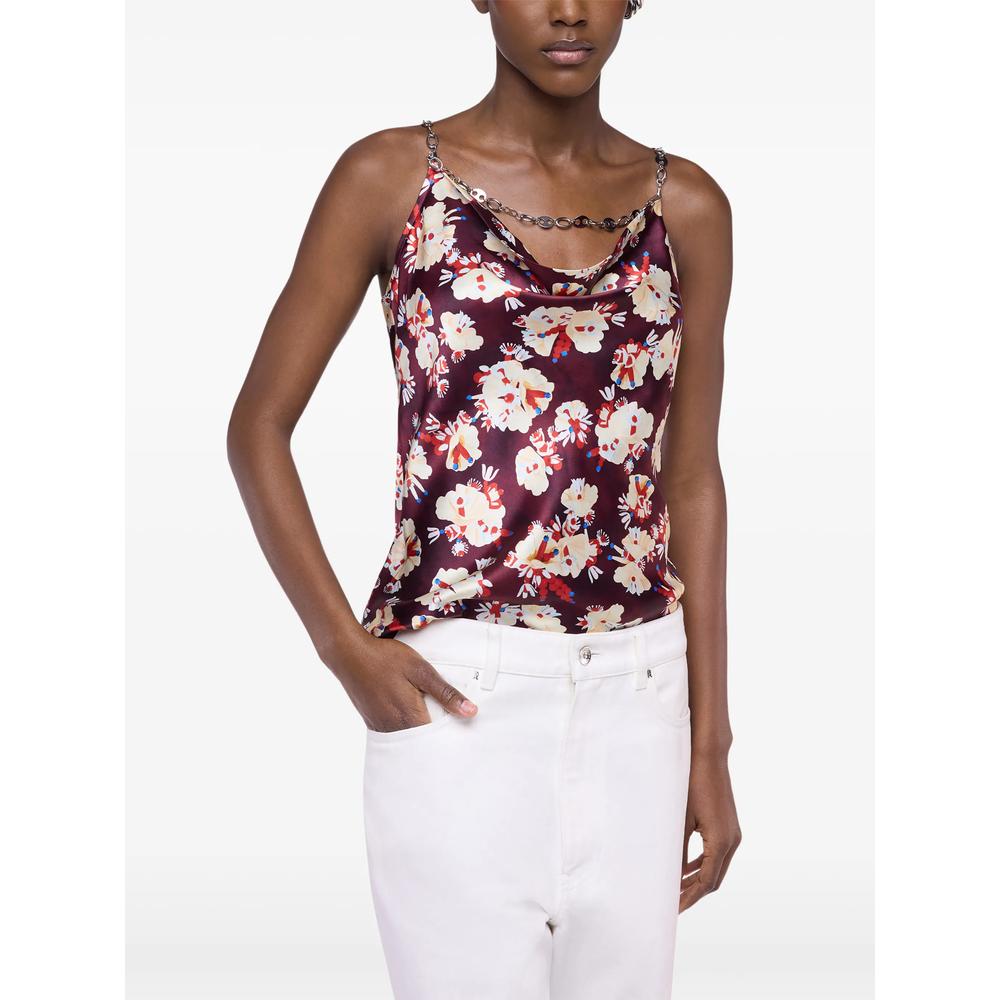 Топ с цветочным узором 4