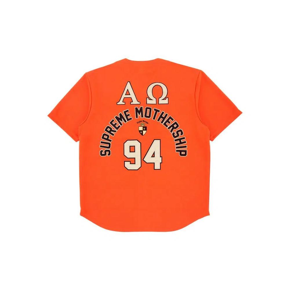 Джерси Supreme Alpha Omega Baseball Jersey 'Orange' 2