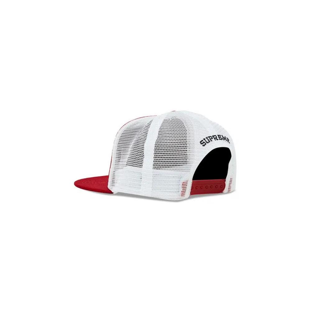 Бейсболки Supreme x Bounty Hunter Mesh Back 5-Panel «Red» 3