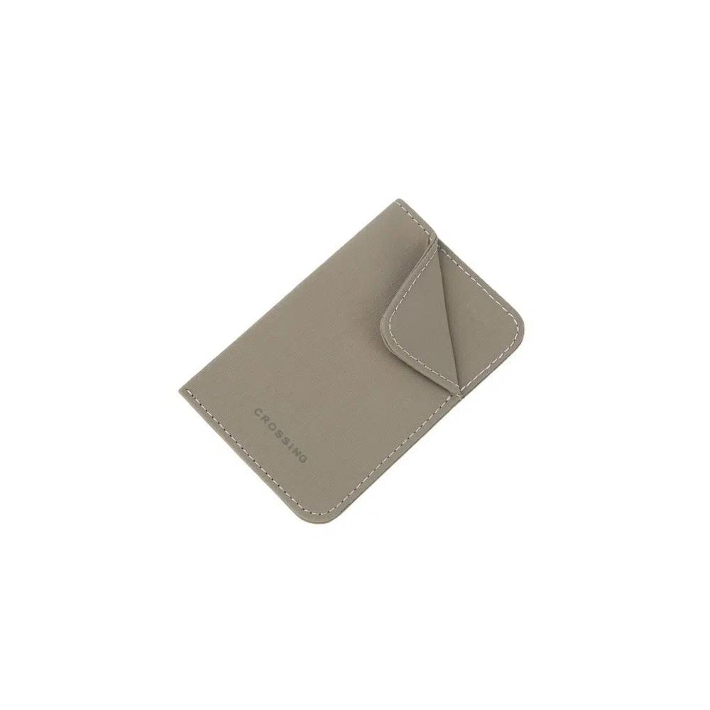 Водонепроницаемый картхолдер из клетчатого нейлона RFID - Серый 3