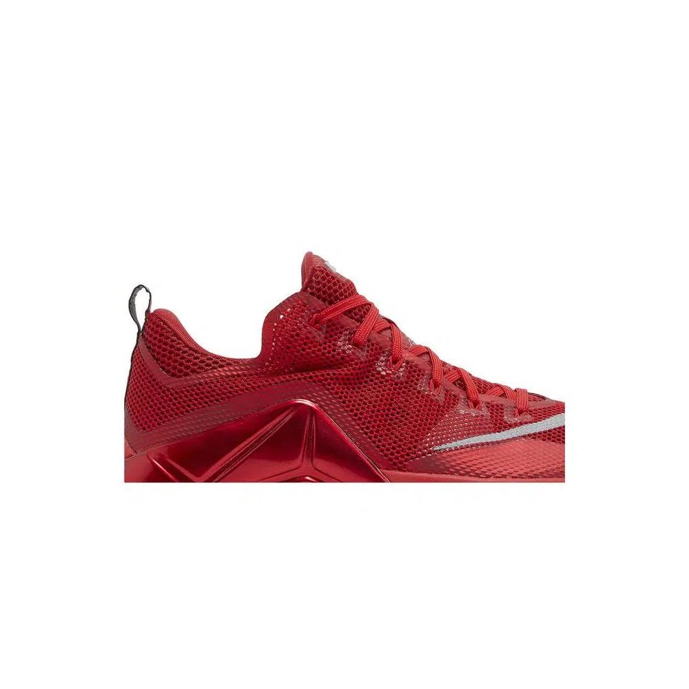 Кроссовки Nike LeBron 12 Low «Университетский красный» 2