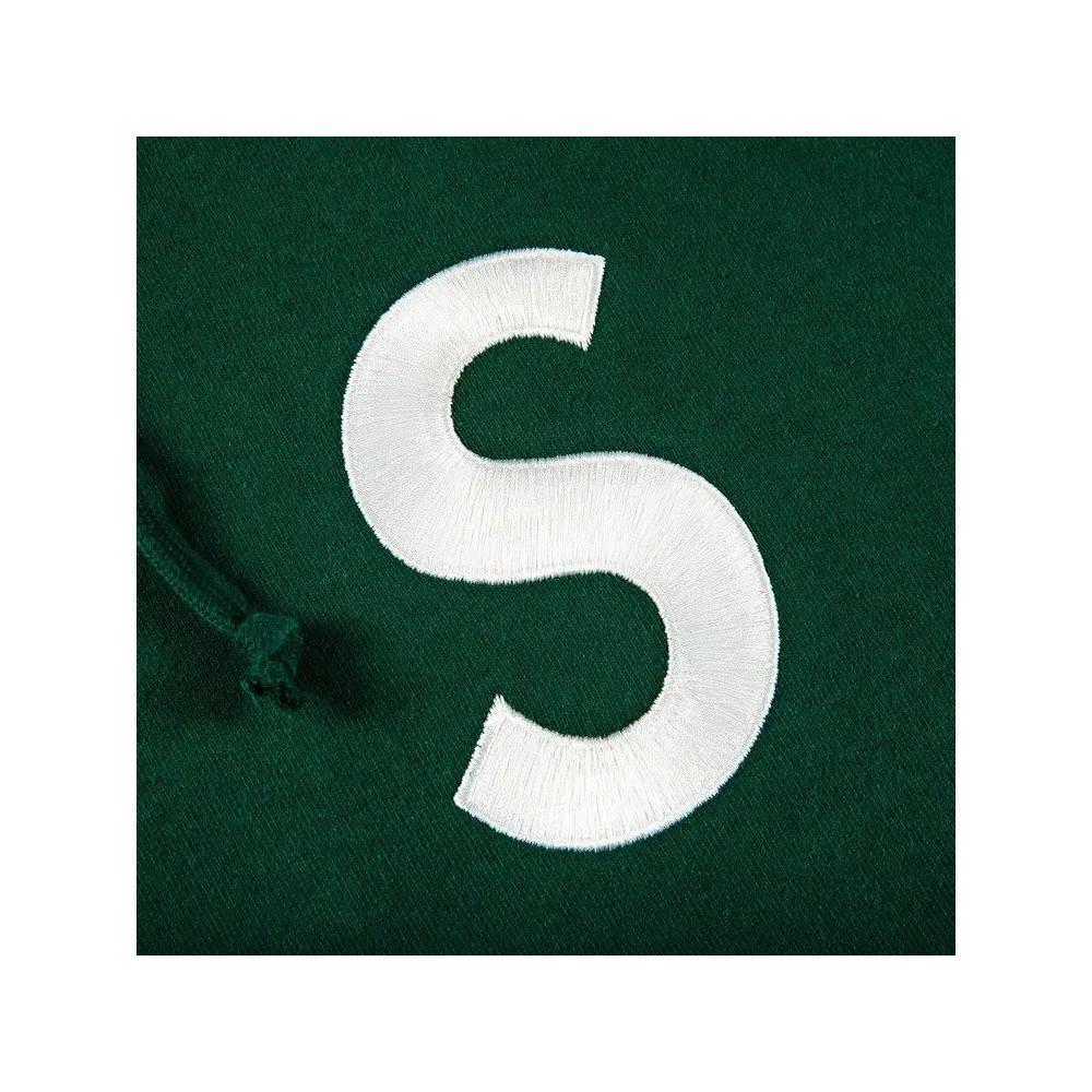 Худи Supreme S Logo Split Hooded Sweatshirt 'Dark Green' 3
