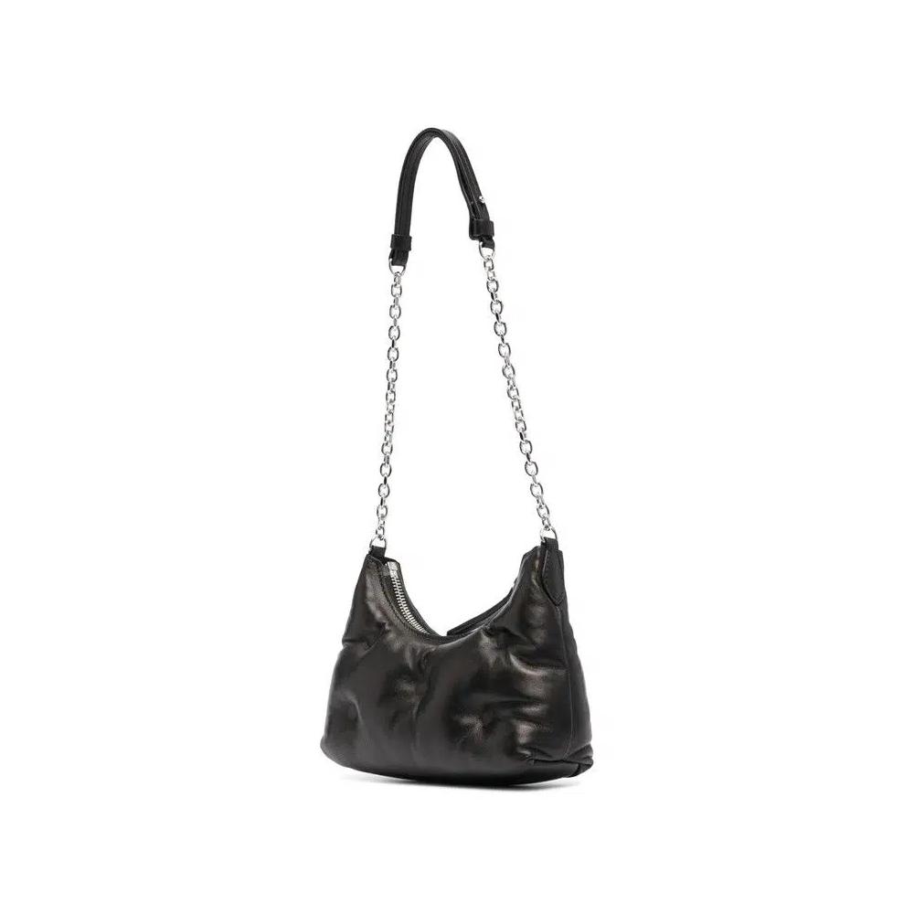 Сумки через плечо Maison Margiela Quilted Nappa Glam Slam Hobo Micro Shoulder Bag 'Black' 2