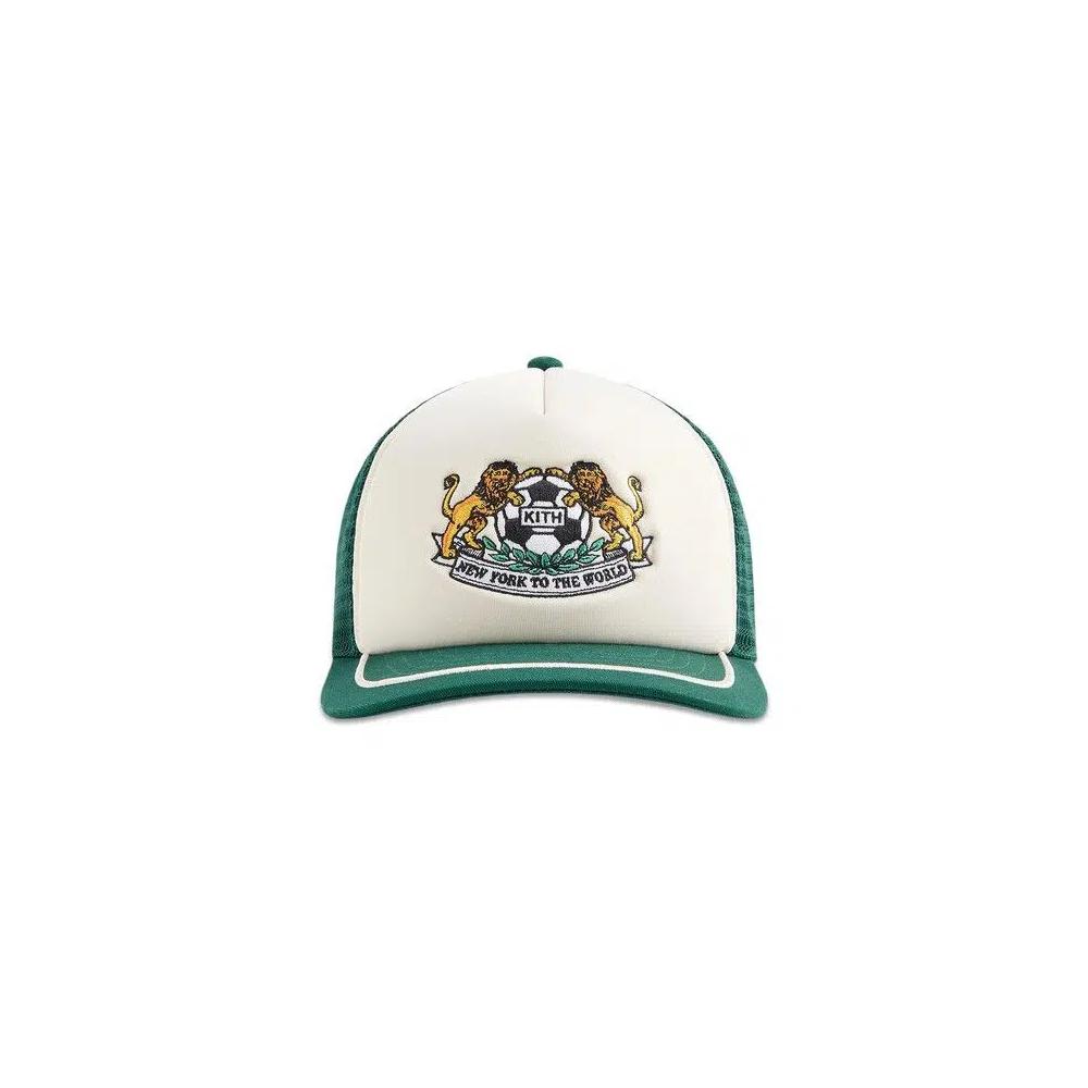 Кепки-тракеры Kith For Adidas Football Trucker Hat 'Stadium' 1