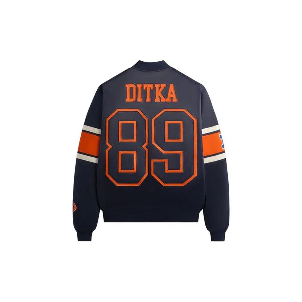 Бомберы Kith For The NFL Chicago Bears сатиновый бомбер Nocturnal «Current» 2