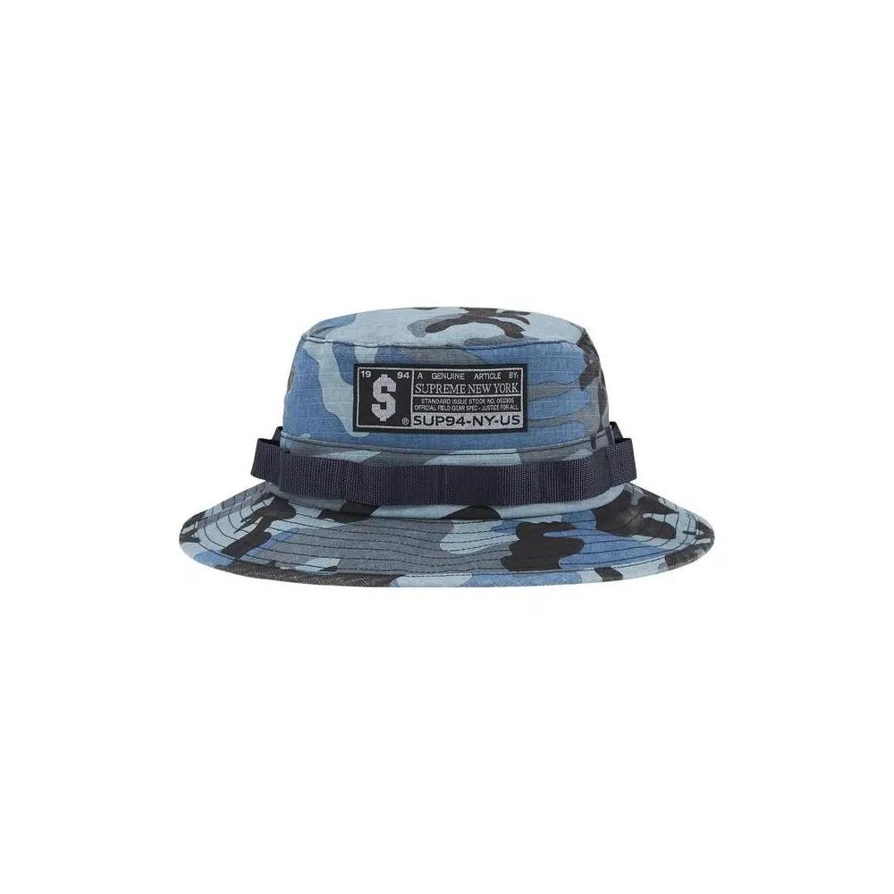 Кепки Supreme Military Boonie 'Blue Camo' 2