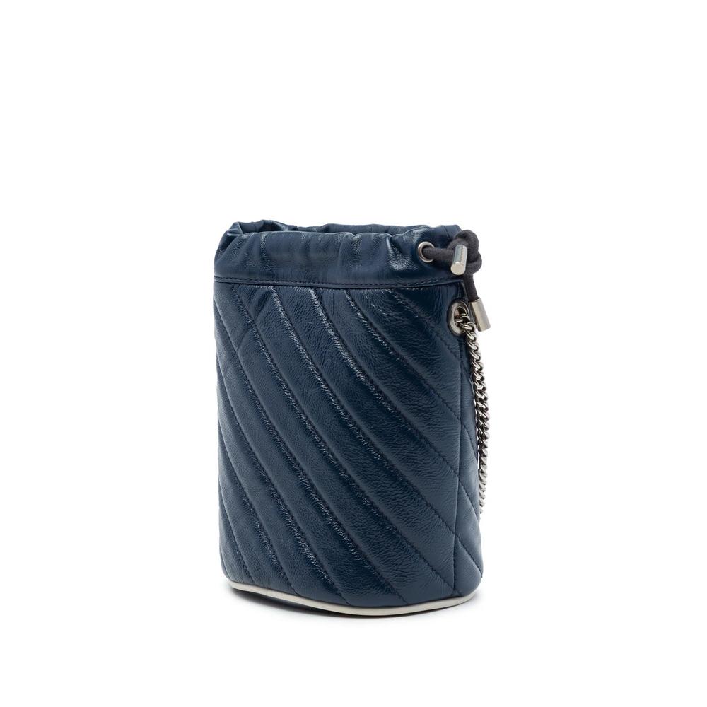 2000-2015 Mini GG Marmont Matelasse Diagonal Leather Torchon bucket bag 3